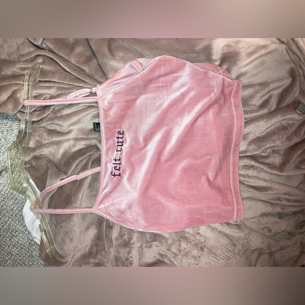 Pink forever 21 crop top!